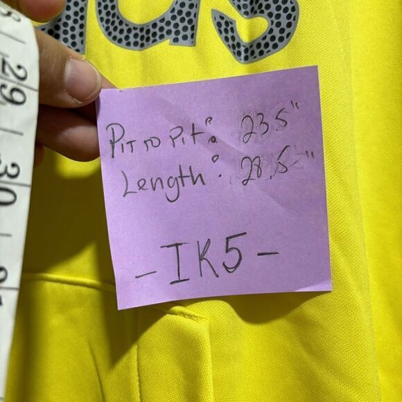 Adidas  Mens M GG Big Boss Training Hoody Sweatshirt HK9826  Yellow SZ Large - Picture 5 of 13